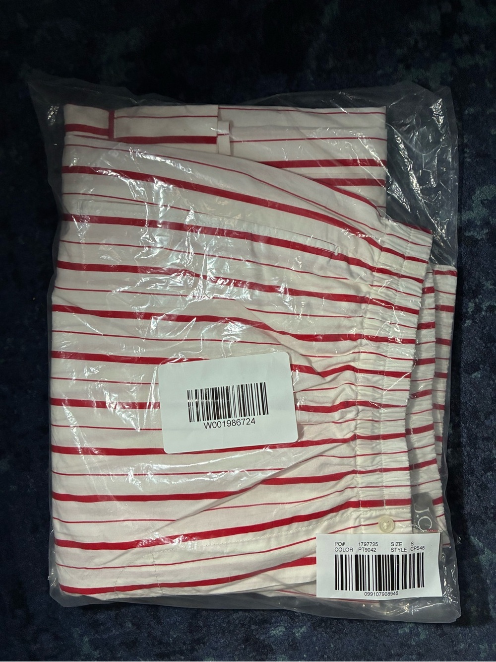 NWT J Crew Cotton Poplin Pajama Pant Small - Picture 6 of 6